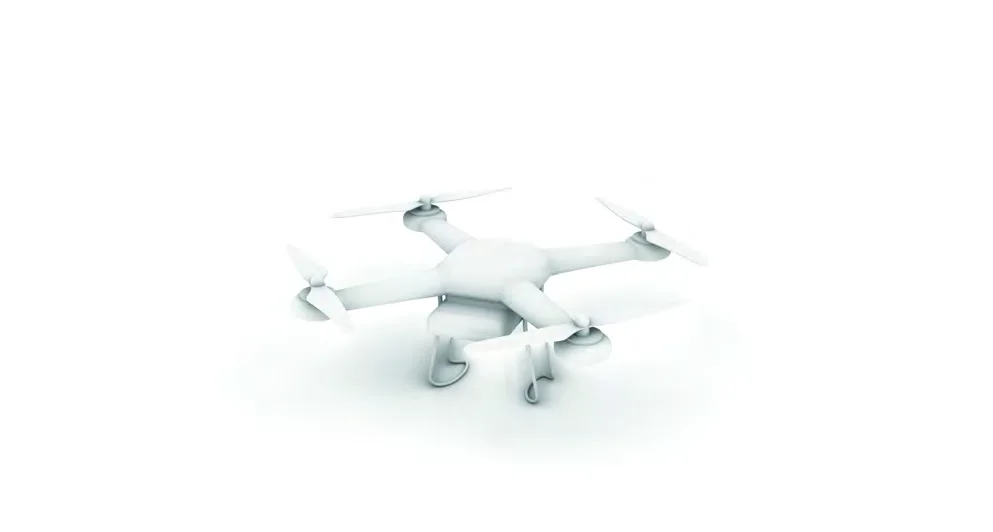 Drone concept render, 2023.