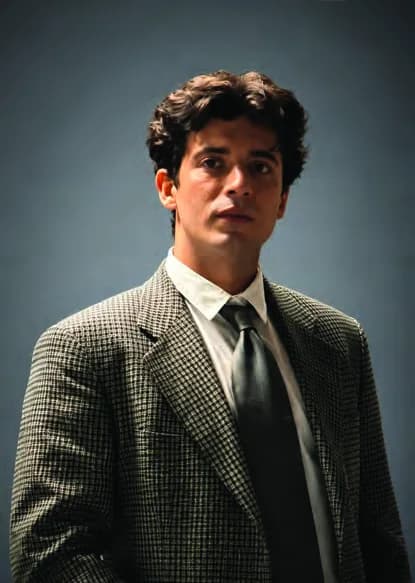 Portrait of industrial designer Burak Yüzgüç.