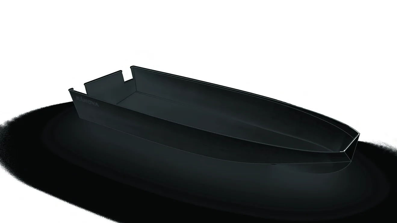 Ránova superstructure shell component render.